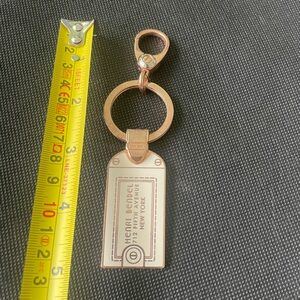 EC Henri Bendel Rose Gold Keychain